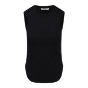 The Attico Broderad logotanktopp Black, Dam