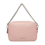 Michael Kors Rosa Läder Crossbody Väska Pink, Dam