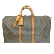 Louis Vuitton Vintage Pre-owned Canvas louis-vuitton-vskor Brown, Dam