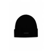 Calvin Klein Lyxig Cashmere Cap, Maskintvättbar Black, Herr