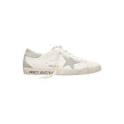 Golden Goose Klassiska vita sneakers för män White, Herr