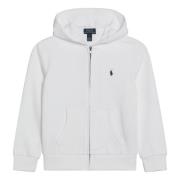 Polo Ralph Lauren Dragkedja Cardigan Tröja White, Herr