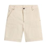 Jacquemus Vita shorts för en stilren look Beige, Herr