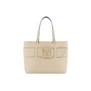 Armani Exchange Tote Bags Beige, Dam