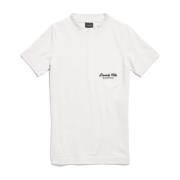 Balenciaga Vit T-shirt med logodetalj White, Dam