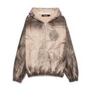 MISBHV Beige Front Zip Sweater Beige, Herr