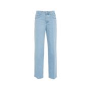 Closed Blå Wide Leg Jeans 'Nikka' Blue, Dam