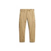 Superdry Bomull Bred Passform Byxor Beige, Herr