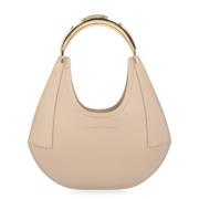 Elisabetta Franchi Greige Axelväska Bs86A52E2-Dc4 Beige, Dam