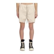 Rick Owens Naturliga Bermuda Boxer Shorts White, Herr