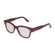 Cartier Burgundy Tra Glasögon Brown, Unisex