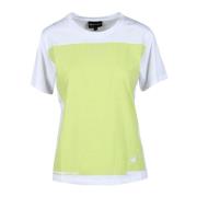 Emporio Armani Bomull T-shirt Yellow, Dam