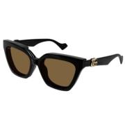 Gucci Stiliga Solglasögon Black, Unisex