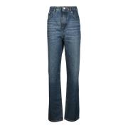 Sportmax Jeans i 100% bomull Blue, Dam