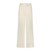 FABIENNE CHAPOT Nelsan Trousers White, Dam