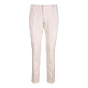 Entre amis Bomull Lycra Elastan Byxor Beige, Herr