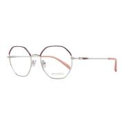 Emilio Pucci Röda Runda Metall Optiska Bågar Multicolor, Dam