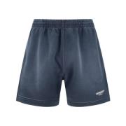 REPRESENT Bomull Fleece Shorts Midnatt Marinblå Blue, Herr