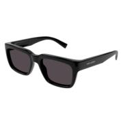 Saint Laurent Eleganta solglasögon för stilförbättring Black, Unisex