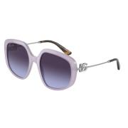 Dolce & Gabbana Stiliga solglasögon för din look Purple, Unisex