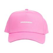 Dsquared2 Rosa Baseballkeps Tillbehör Pink, Dam