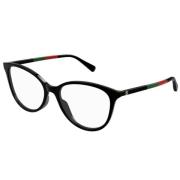 Gucci Stiliga solglasögon för mode medvetet utseende Black, Unisex