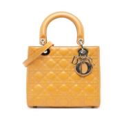 Dior Vintage Pre-owned Laeder dior-vskor Yellow, Dam