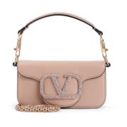 Valentino Garavani Elegant Rosa & Lila Axelväska Pink, Dam