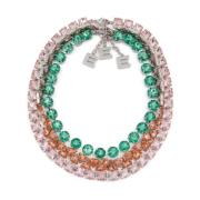 Essentiel Antwerp Rhinestones Halsband Heaster Stil Multicolor, Dam