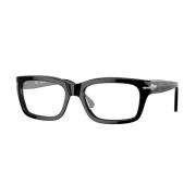 Persol Retro Runda Solglasögon Black, Unisex