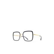 Mykita Elegant Metallglasögon Tillbehör Black, Unisex