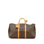 Louis Vuitton Vintage Pre-owned Canvas resvskor Brown, Dam