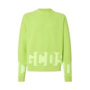 GCDS Stiliga Sweatshirts och Hoodies Green, Herr