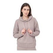 UGG Grå Oversized Hoodie med Känguruficka Beige, Dam