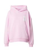 Sweatshirt 'Boyfriend Hoodie Blush Breezy'