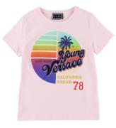 Young Versace T-shirt - Rosa m. Tryck
