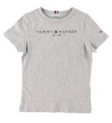 Tommy Hilfiger T-shirt - Essential - Organic - GrÃ¥melerad