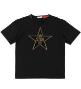 Dolce & Gabbana T-shirt - Svart m. Guld/StjÃ¤rna