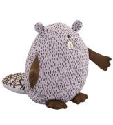 Bloomingville Gosedjur - BÃ¤ver - 30 cm - Lavendel m. Prickar