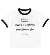 Dolce & Gabbana T-shirt - Vit m. Tryck
