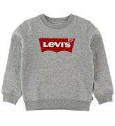 Levis Sweatshirt - Batwing Crew Neck - GrÃ¥melerad