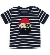 Freds World T-shirt - MarinblÃ¥randig m. Pirat