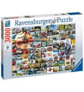 Ravensburger Pussel - 3000 Delar - VW Bulli Moments