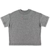 Champion Fashion T-Shirt - GrÃ¥ m. Logo