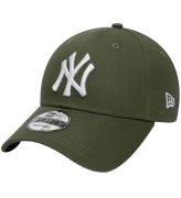 New Era Keps - 940 - New York Yankees - MilitÃ¤rgrÃ¶n