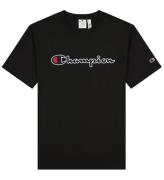 Champion Fashion T -Shirt - Svart m. Logo