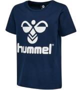 Hummel T-shirt - Tres - MarinblÃ¥
