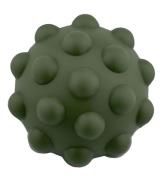 Tiny Tot Boll - Sensorisk silikonfidgetboll - 10 cm - MilitÃ¤rgrÃ¶