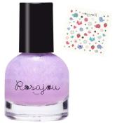 Rosajou Nagellack. Nagelstickers - Lavande