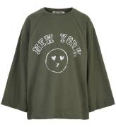 Cost:Bart Sweatshirt - Oversize - CBSol - Deep Lichen Green